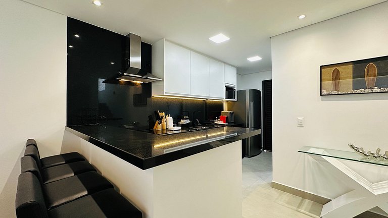 Casa con piscina cubierta y climatizada - 400m del mar.