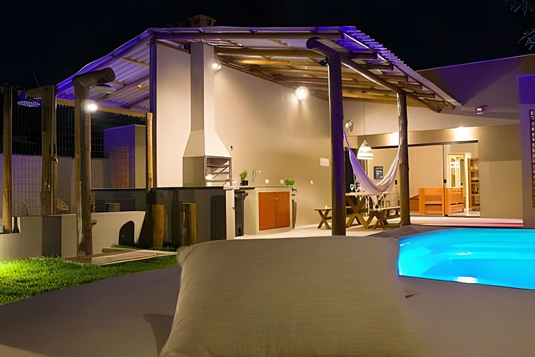 Casa com piscina, a 4 minutos do mar, Boraceia 2