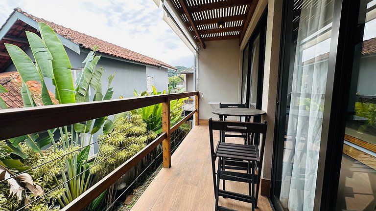 Loft para 5 pessoas na rua da praia, pet friendly!