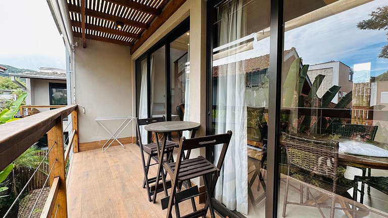 Loft para 5 pessoas na rua da praia, pet friendly!