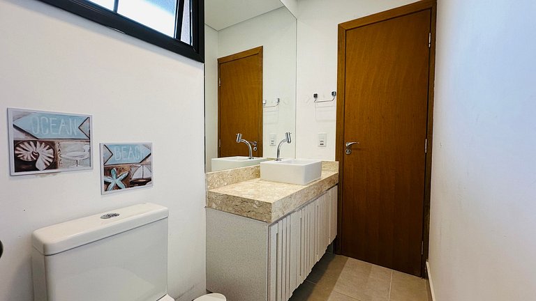 Loft para 5 pessoas na rua da praia, pet friendly!