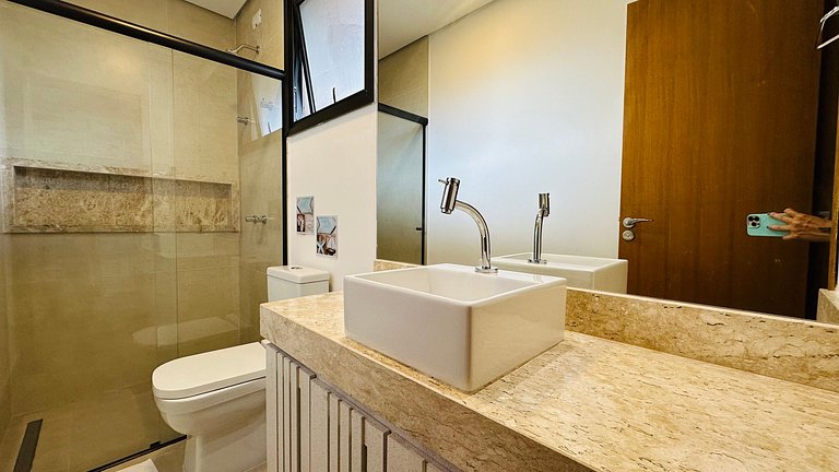 Loft para 5 pessoas na rua da praia, pet friendly!