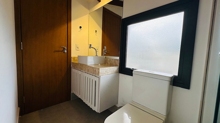 Loft para 5 pessoas na rua da praia, pet friendly!