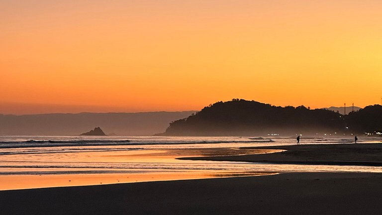 Loft para 5 pessoas na rua da praia, pet friendly!