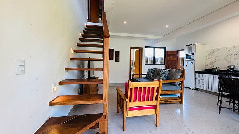 Loft na rua da praia - 5 pessoas, Juquehy