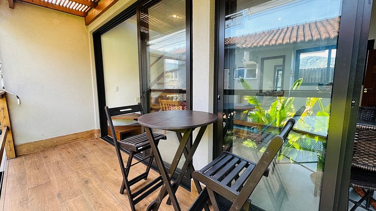 Loft 4, na rua da praia - 4 pessoas, Juquehy
