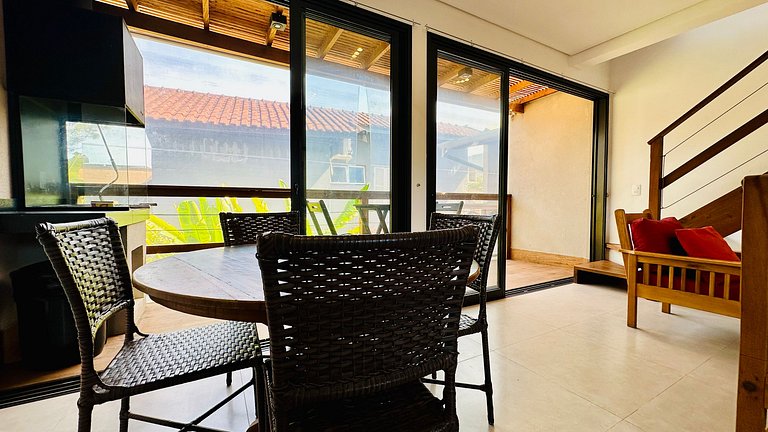 Loft 4, na rua da praia - 4 pessoas, Juquehy