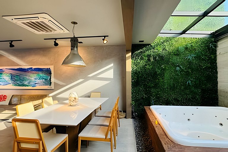 Juquehy, 300m do mar com jacuzzi