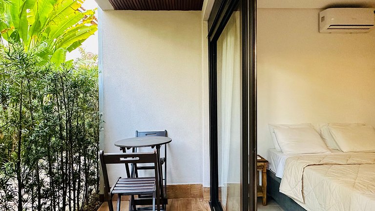 Loft para 3 pessoas na rua da praia, pet friendly!