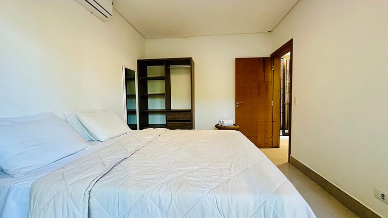 Loft para 3 pessoas na rua da praia, pet friendly!