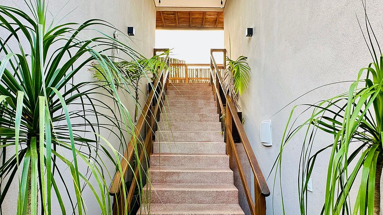 Loft 03, na rua da praia, pet friendly!