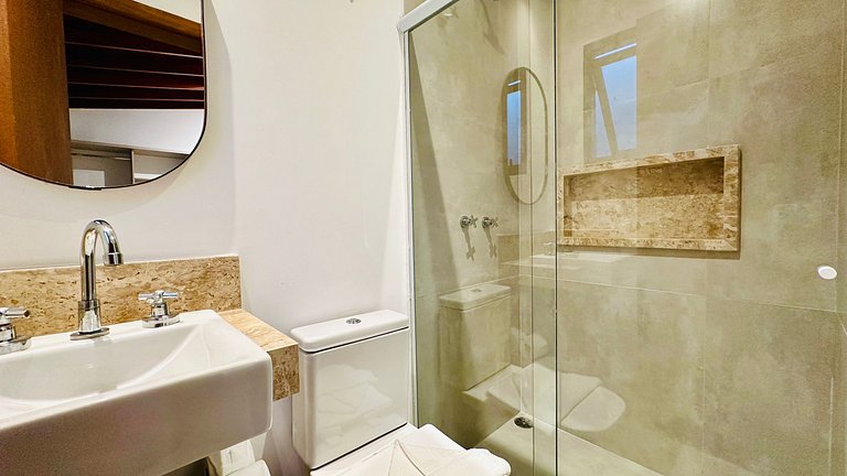 Loft 8, na rua da praia - 4 pessoas, Juquehy