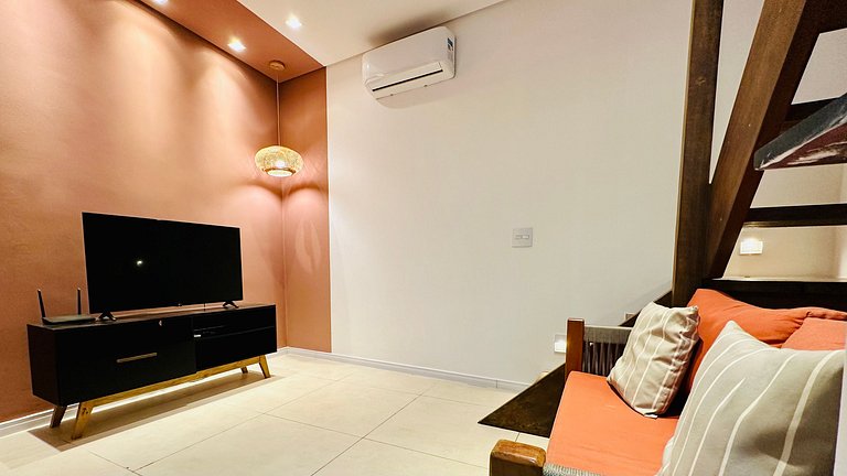 Loft 8, na rua da praia - 4 pessoas, Juquehy