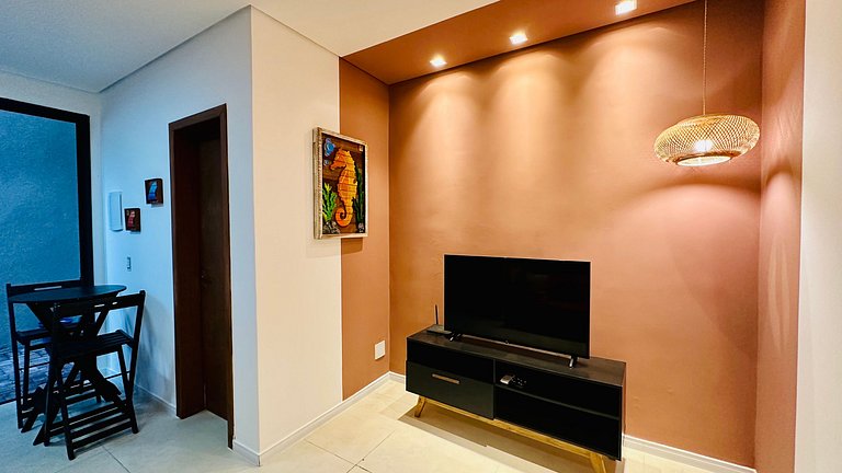 Loft 8, na rua da praia - 4 pessoas, Juquehy