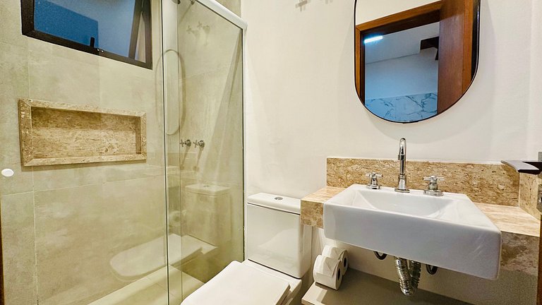 Loft 8, na rua da praia - 4 pessoas, Juquehy