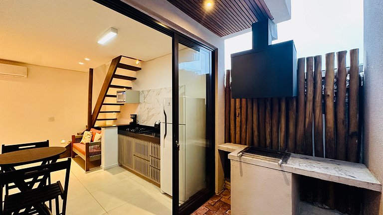 Loft 7, na rua da praia - 4 pessoas, Juquehy