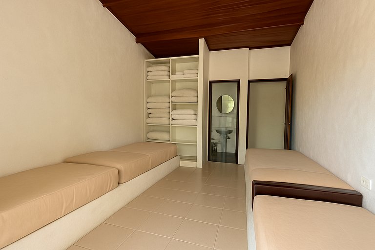 Casa beira rio com churrasqueira, piscina 3 suítes