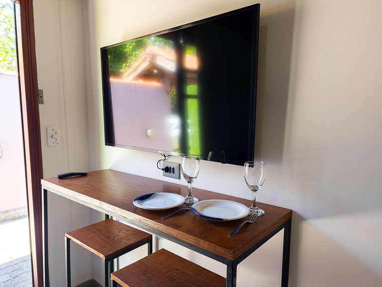 Apartment in Barra do Una, with breakfast included.