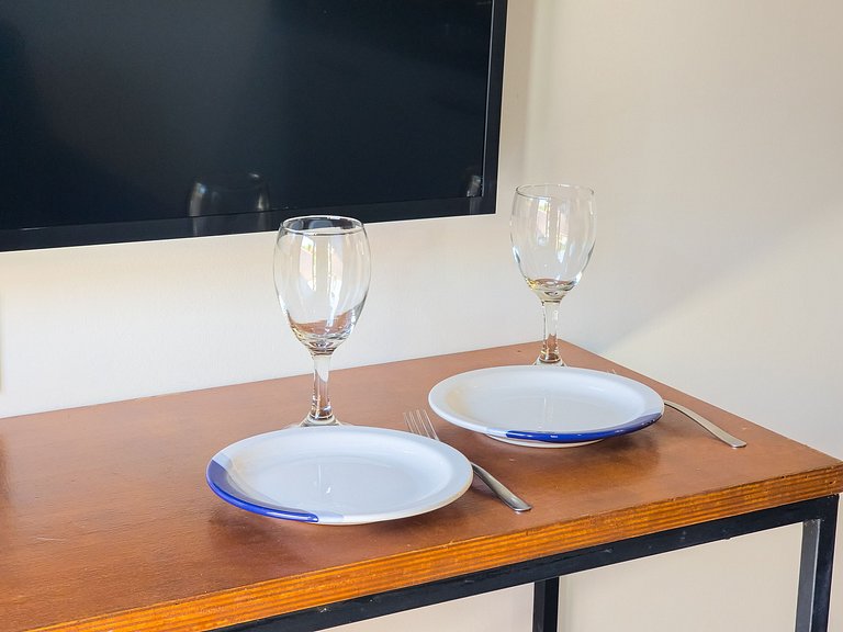 Flat em Barra do Una, com café da manhã incluso