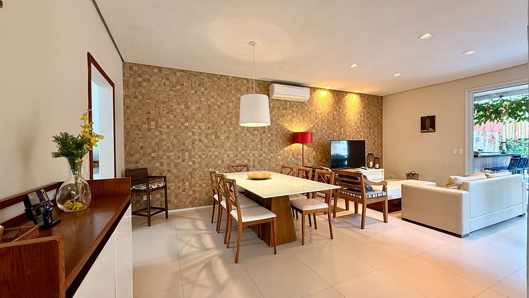 Casa com piscina aquecida - 12 pessoas