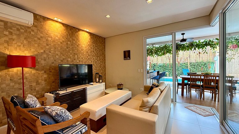 Casa com piscina aquecida - 12 pessoas