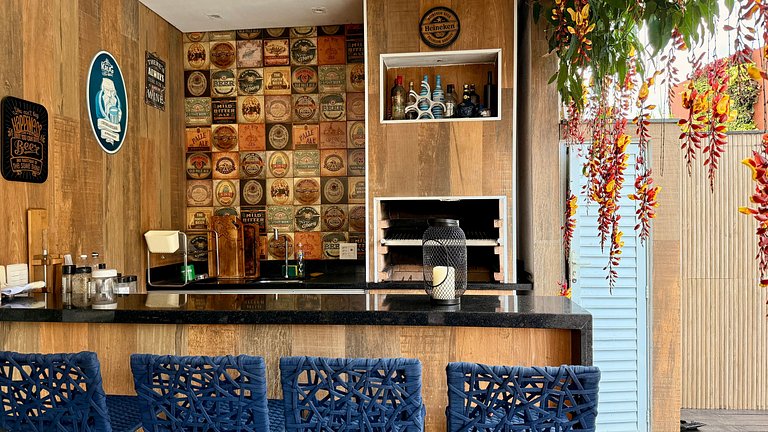 Casa com piscina aquecida - 12 pessoas