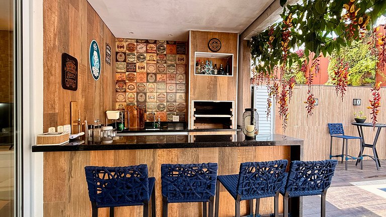 Casa com piscina aquecida - 12 pessoas