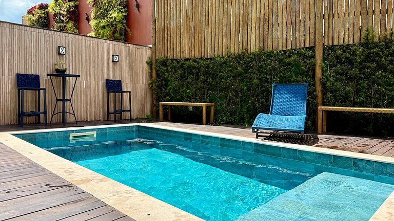 Casa com piscina aquecida - 12 pessoas