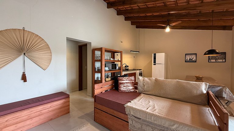 Casa com piscina, a 4 minutos do mar, Boraceia 2