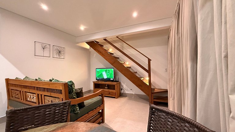 Loft 4, na rua da praia - 4 pessoas, Juquehy