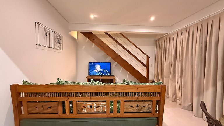 Loft 4, na rua da praia - 4 pessoas, Juquehy