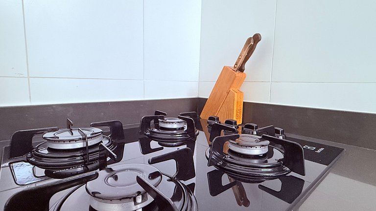 Flat charmoso a 400m do mar!