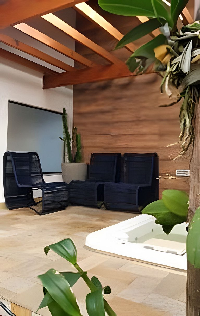 Casa Bertioga+20hosp 7suites ar cond 400m da praia