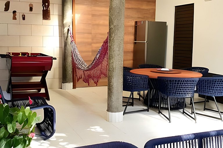 Casa Bertioga+20hosp 7suites ar cond 400m da praia