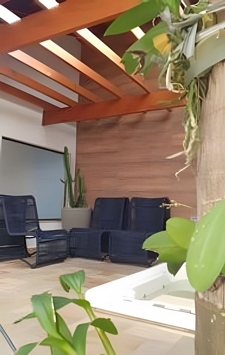 Casa Bertioga+20hosp 7suites ar cond 400m da praia