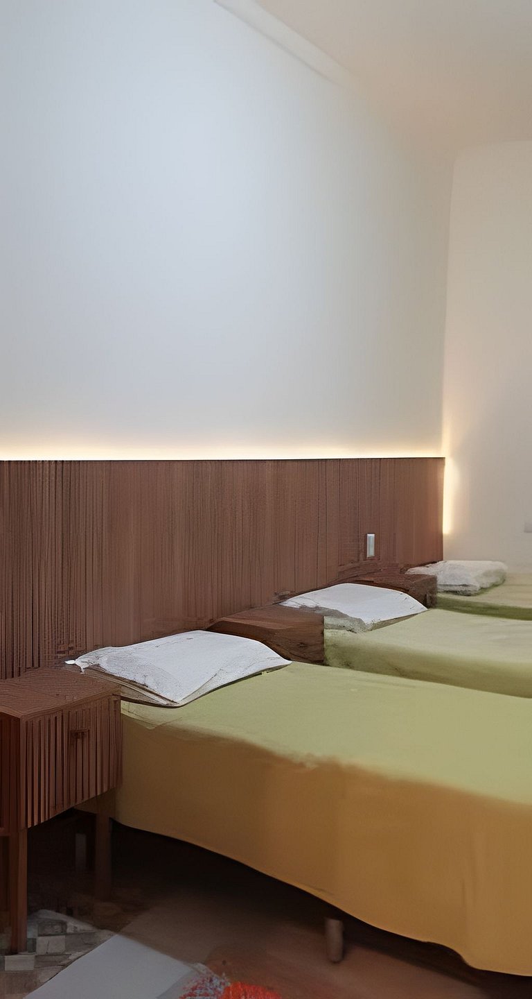 Casa Bertioga+20hosp 7suites ar cond 400m da praia