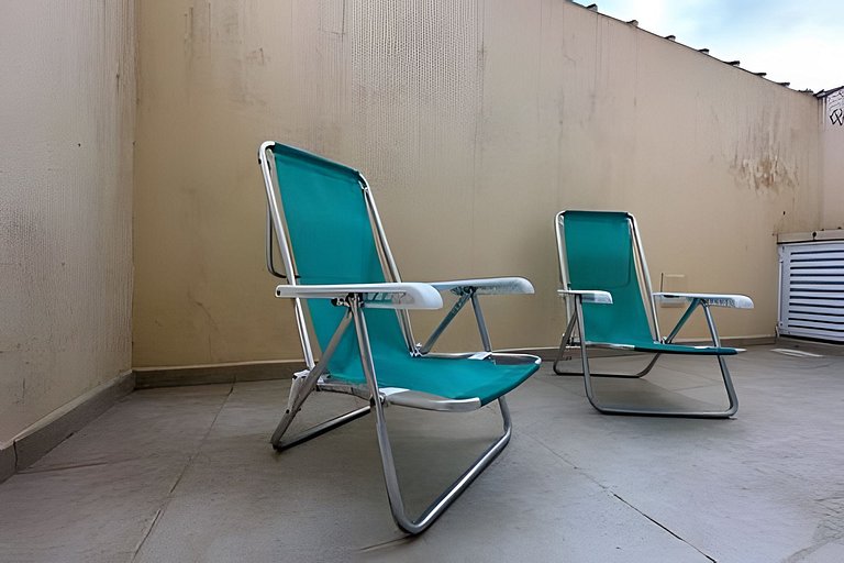Loft a 150m do mar para até 4 pessoas em Juquehy!