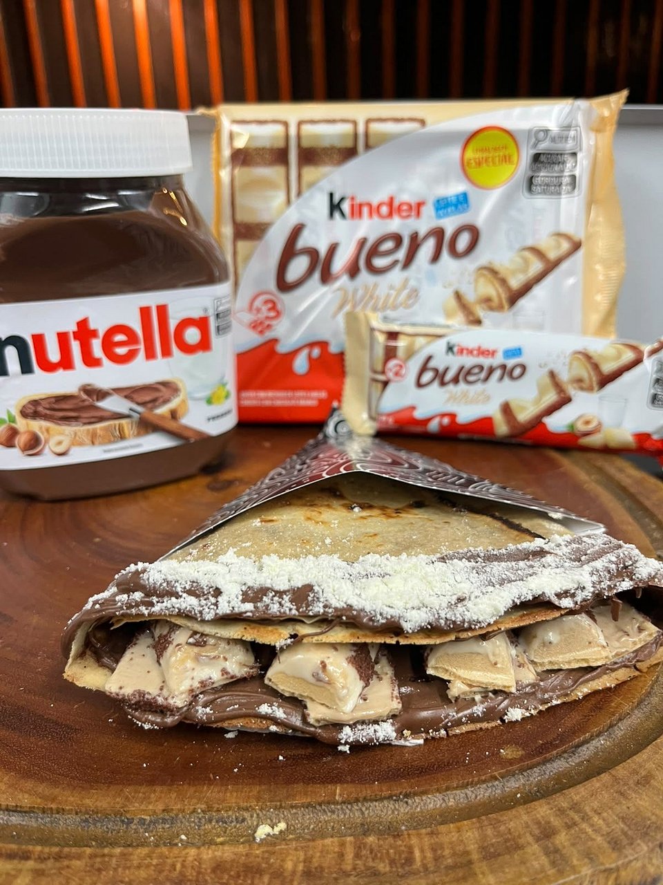 Aldeia do Crepe em Juquehy: meu escolhido é o crepe de Oreo